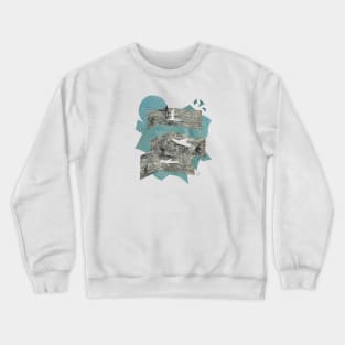 Surf on the ocean Crewneck Sweatshirt